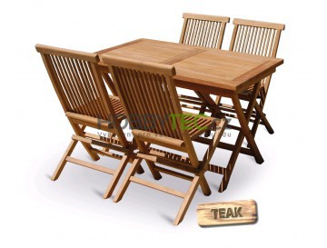 Meble ogrodowe Teak będzie trwać przez lata