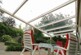 Aluminiowa pergola POLLUX ze szkłem