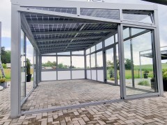 Ogród zimowy SOLAR ENERGO z fotowoltaiką i podłączeniem do sieci, produkcja własna