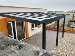 Aluminiowa pergola POLLUX ze szkłem