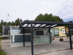 Wiata samochodowa z aluminium SOLAR ENERGO 6x8m z fotowoltaiką 9,12 kW + akumulator 6,2 kW