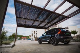 Pergola aluminiowa SOLAR ENERGO z fotowoltaiką i podłączeniem do sieci, produkcja własna