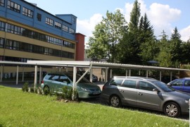 CP FLAT wiata aluminiowa dla więcej samochodów