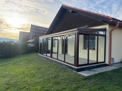 Sezonowy ogród zimowy ZANIA ze szkłem model 2022