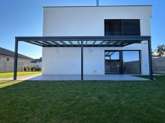 Aluminiowa pergola POLLUX ze szkłem