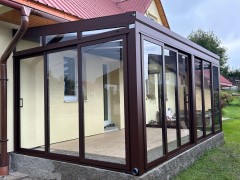 Sezonowy ogród zimowy ZANIA z poliwęglanem model 2022