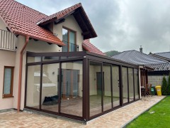 Sezonowy ogród zimowy ZANIA ze szkłem model 2022