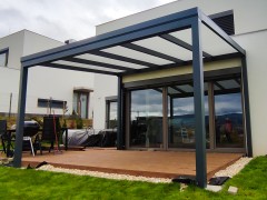 Aluminiowa pergola samonośna POLLEX