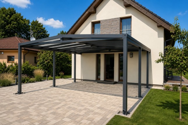 MILANO samonośna aluminiowa wiata